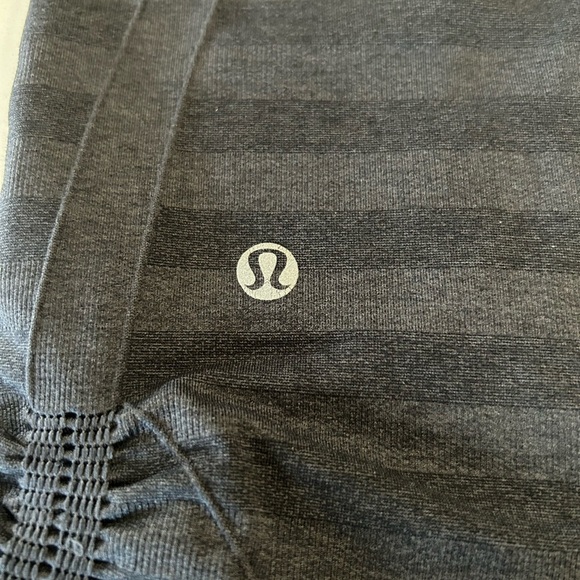 lululemon athletica In the Flow Black Striped Leggings Size Small - Picture 4 of 6